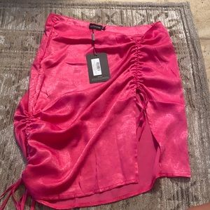PLT skirt hot pink